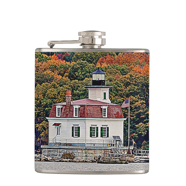 Esopus Meadows Lighthouse Flachmann (Vorderseite)