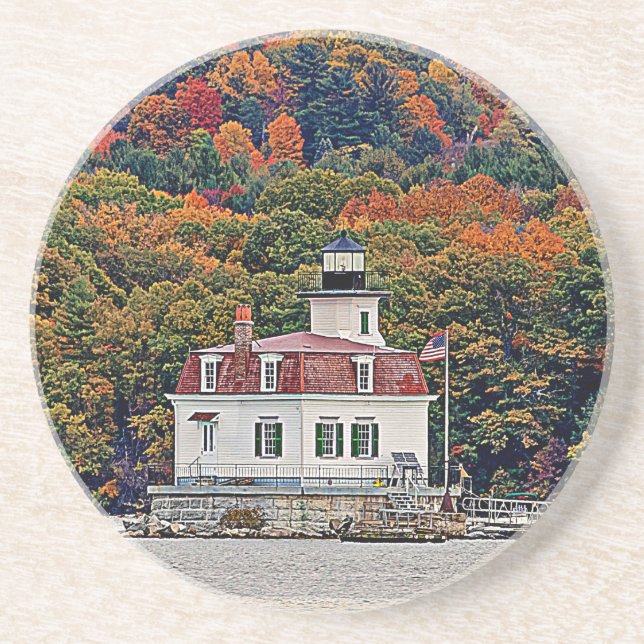 Esopus Meadows Lighthouse Getränkeuntersetzer (Vorne)