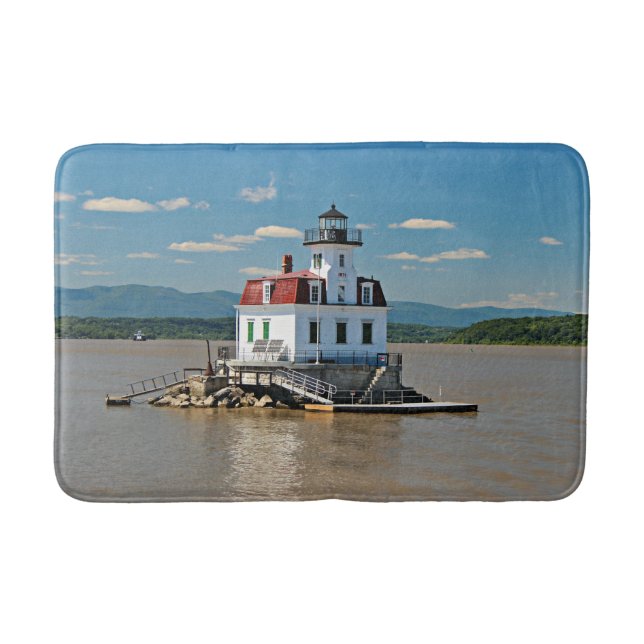 Esopus Meadows Lighthouse, New York Bath Mat Badematte (Vorderseite)