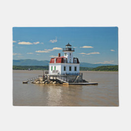 Esopus Meadows Lighthouse, New York Door Mat Fußmatte