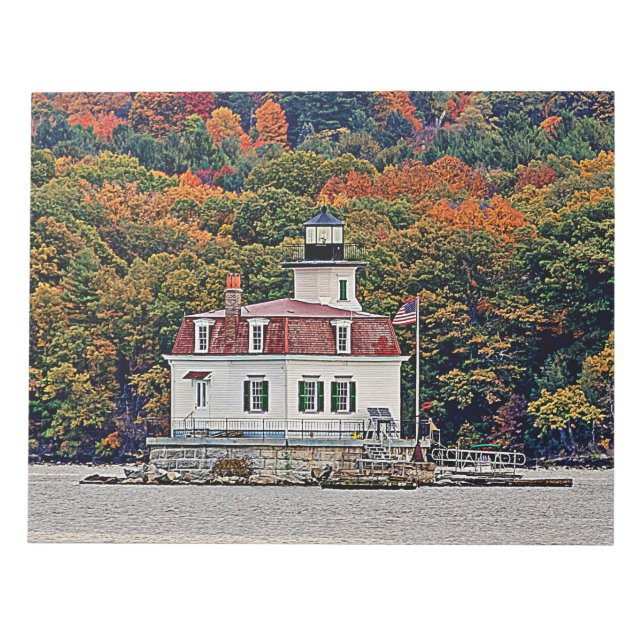 Esopus Meadows Lighthouse Notizblock (Vorderseite)