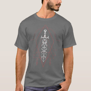Esoteric Polyhedral Dice Set Schwert T-Shirt