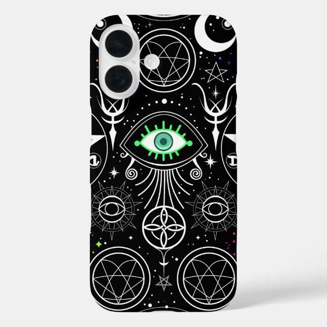 Esoterisch iPhone 16 Hülle (Rückseite)