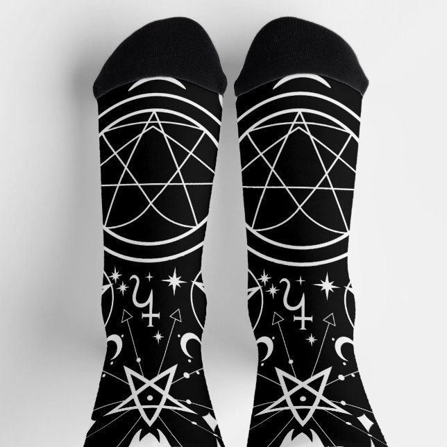 Esoterisch Socken (Oben)