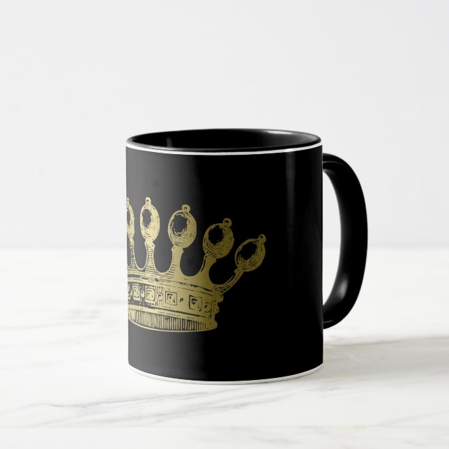 Esoterus-Goldkrone Tasse (VorderseiteRechts)