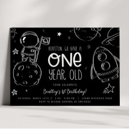 Espace 1er anniversaire - Invitation de Houston