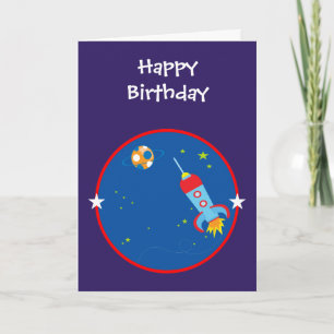 Espace extra-atmosphérique 1 Carte d'anniversaire