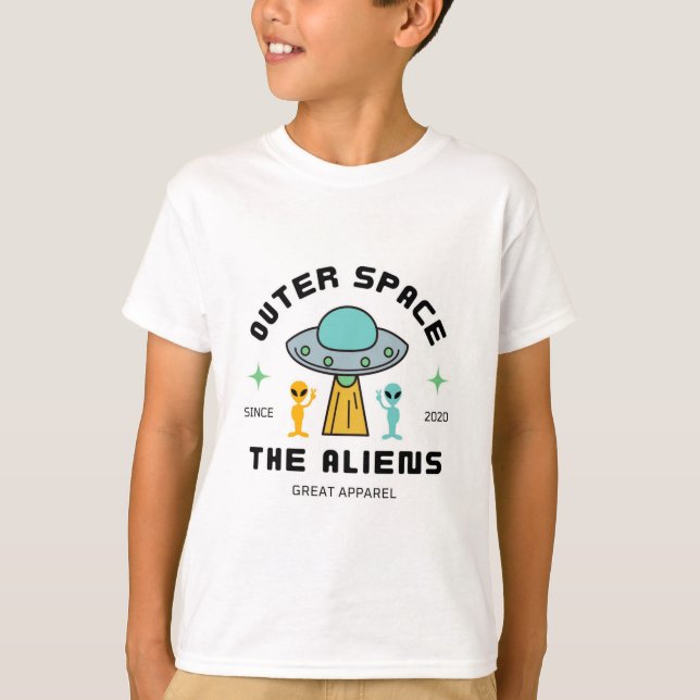Espace extra-atmosphérique : T-shirt Alien (Devant)