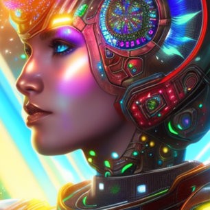 Espace Futuriste Belle couleur T-shirt