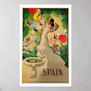 Espagne - Affiches Vintage voyage