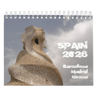Espagne Barcelone Madrid Girona 2026 calendrier