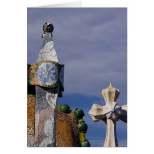 Espagne, Catalogne, Barcelone. Casa Batllo (1906).
