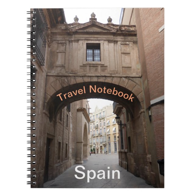 Espagne Voyage Destination Carnet (Devant)