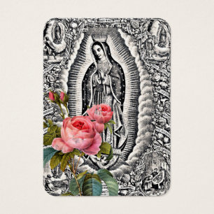 Espagnol Guadalupe Marie Prière funéraire Carte Sa
