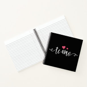 Espagnol Te Amo I Love You Valentine Carnet