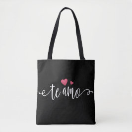 Espagnol Te Amo I Love You Valentine | Sac fourre-