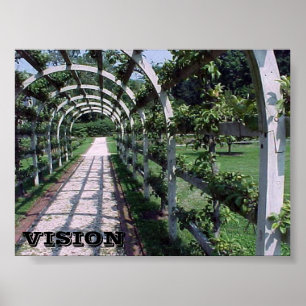 Espalier Apple Tree - Vision Poster