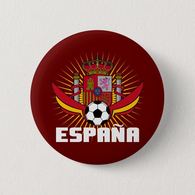 España Fußball Button (Vorderseite)