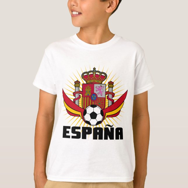 España Fußball T-Shirt (Vorderseite)