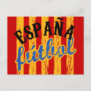 España Fútbol Postkarten
