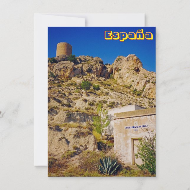 Espana-Karte (Vorderseite)