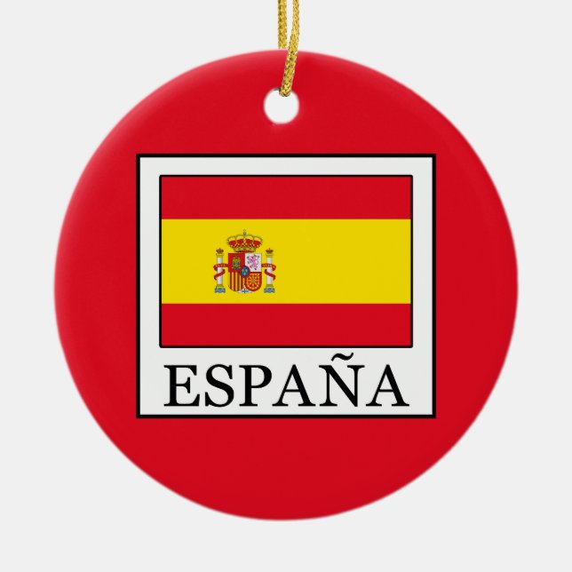 España Keramik Ornament (Vorne)