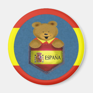 Espana Pocket Bear Magnet