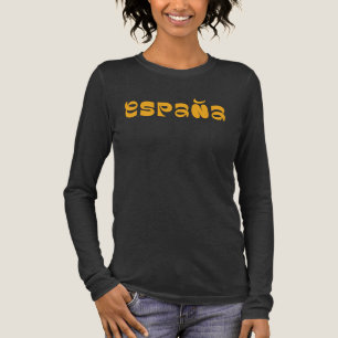 Espana Typografie Logo Design T-Shirt Tri-Blend Shirt