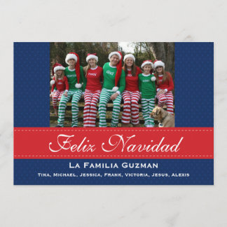 Español Feliz Navidad / Spanische Weihnachtszeit Einladung