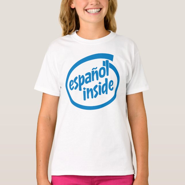 Español inside T-Shirt (Vorderseite)