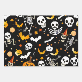 Especial Halloween Geschenkpapier Set