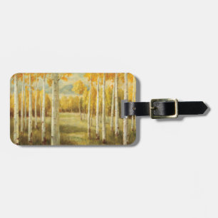 Espen im Herbst Gepäckanhänger