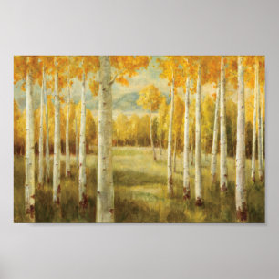 Espen im Herbst Poster
