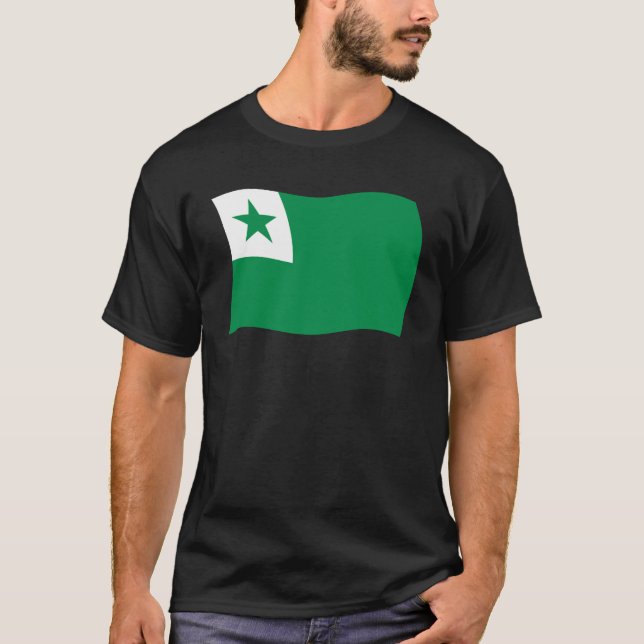 Esperanto Flag Shirt (Vorderseite)