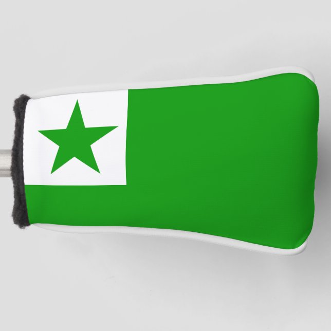 Esperanto-Flagge Golf Headcover (Vorderseite)