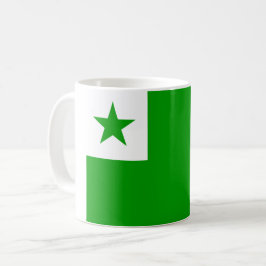 Esperanto-Flagge Kaffeetasse
