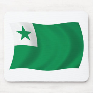 Esperanto-Flagge-Mauspad Mousepad