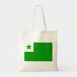 Esperanto-Flagge Tragetasche