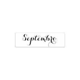 Esperanto: Monat: Septembro (September) Permastempel
