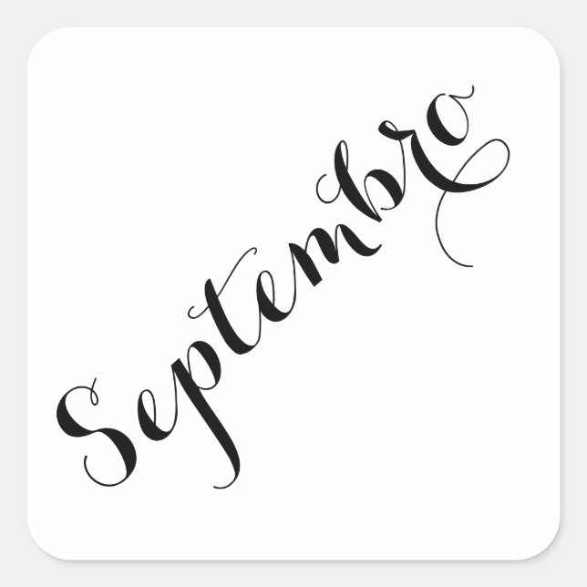 Esperanto Month Stickers - September (September) (Vorderseite)