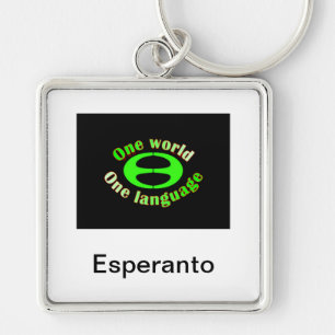 Esperanto-Schlüsselanhänger Schlüsselanhänger