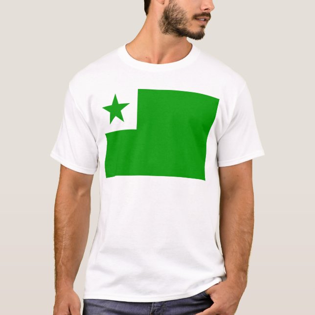 EsperantoFlagge T-Shirt (Vorderseite)