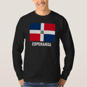 Esperanza Dominikanische Republik Flaggenemblem Es T-Shirt