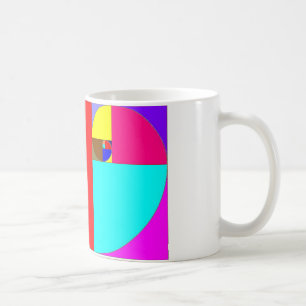 espiral Fibonacci Kaffeetasse