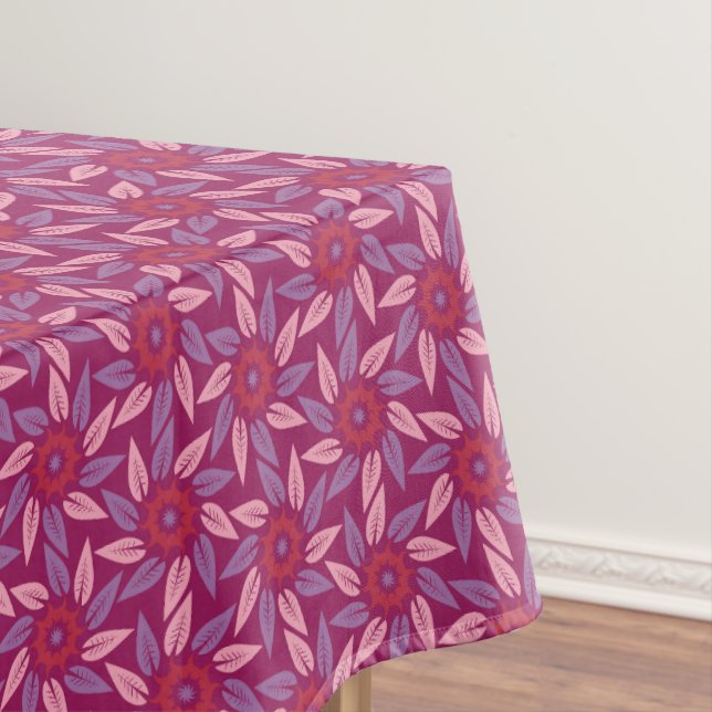Espiral Floral Magenta Tischdecke (Beispiel)