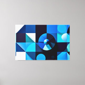 Espirales de Serenidad - Arte Abstracto  Leinwanddruck