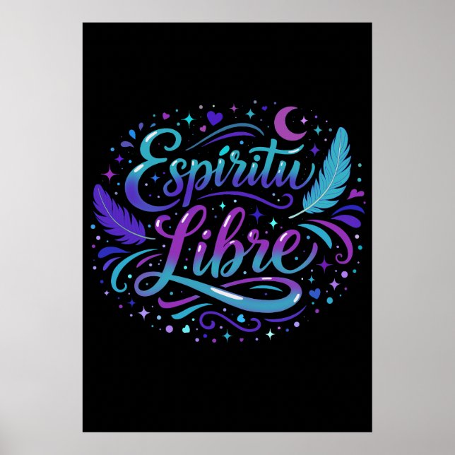 Espíritu libre poster (Vorne)