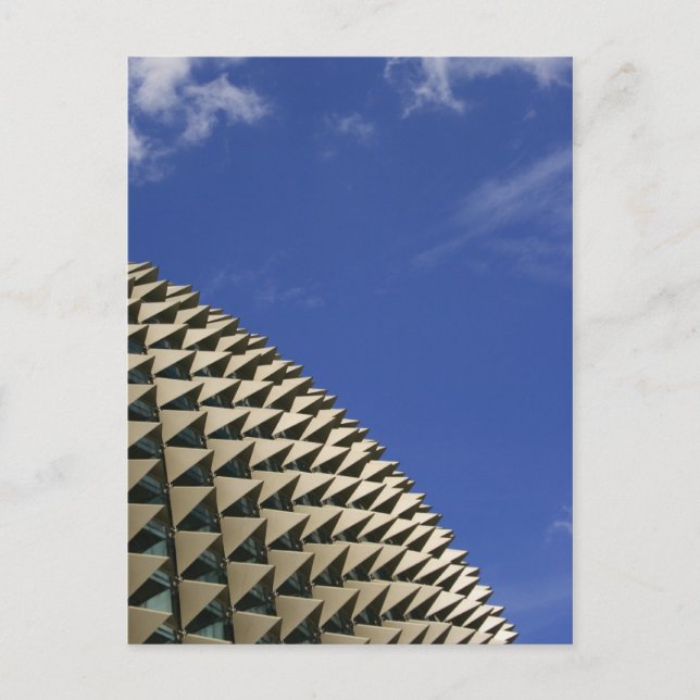 Esplanade Singapur Postkarte (Vorderseite)