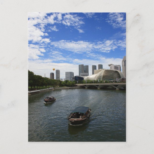 Esplanade Singapur Postkarte (Vorderseite)