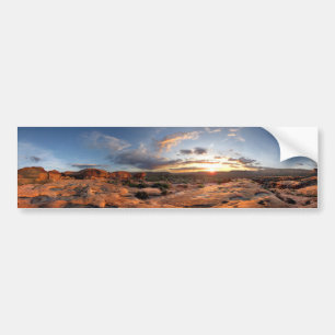 Esplanade Sunset - Grand Canyon - Thunder River Autoaufkleber